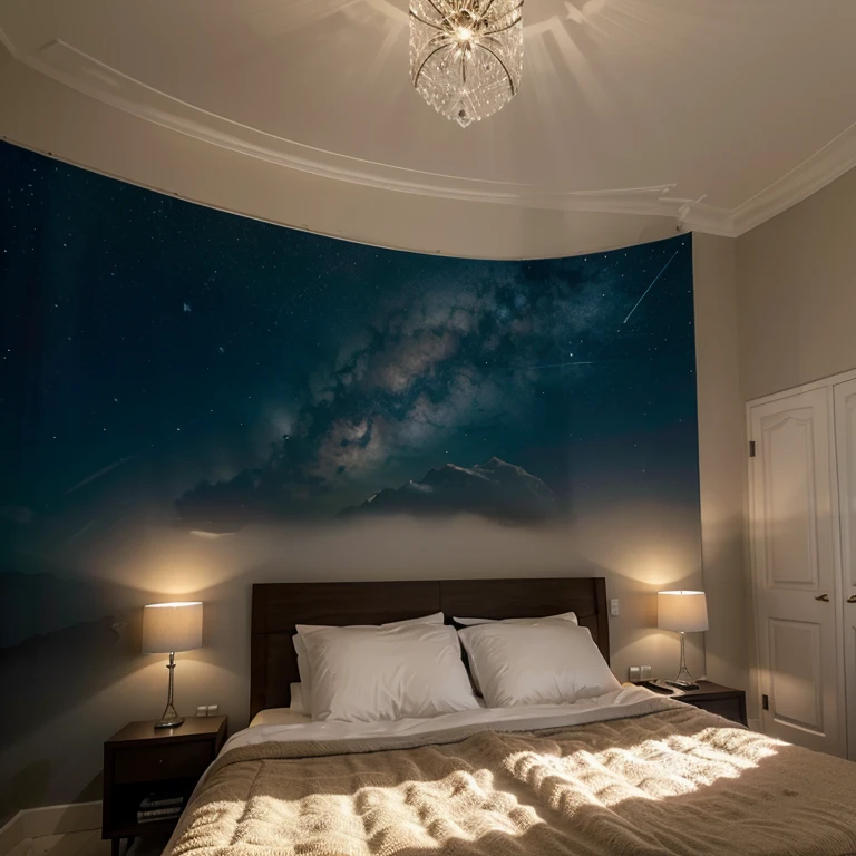 Décoration de luxe d'une chambre 5 étoiles