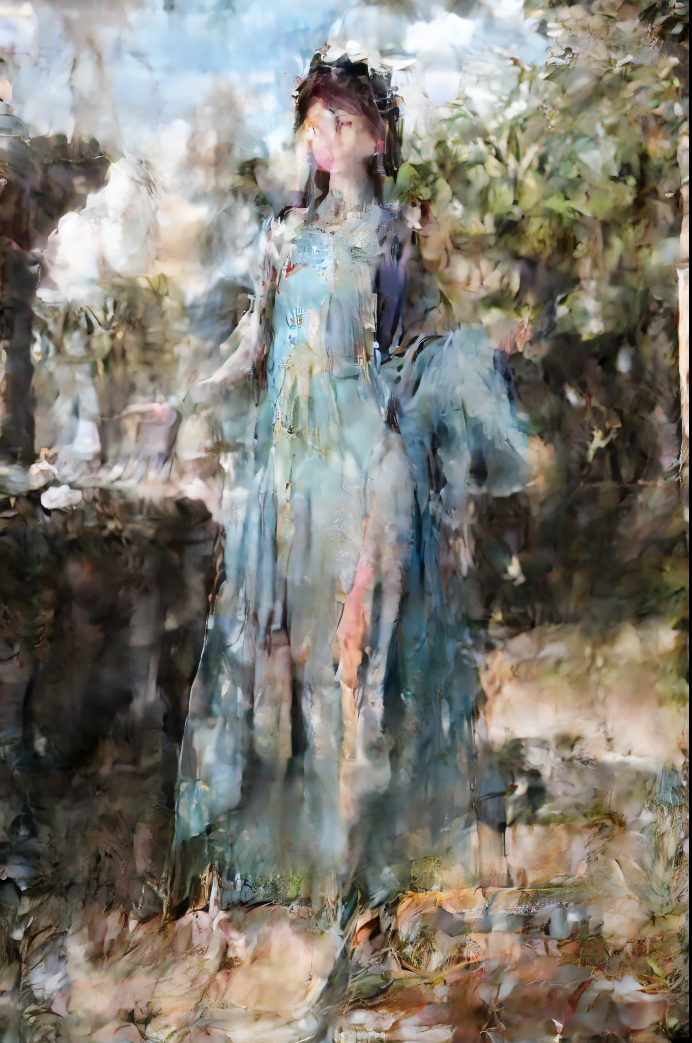 Circe da Odisseia de Homero, Naked in a paradisiacal garden.