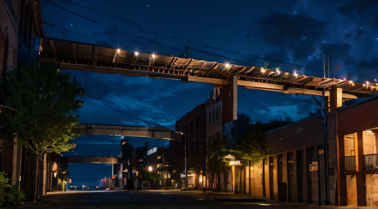 Warehouse District, Night