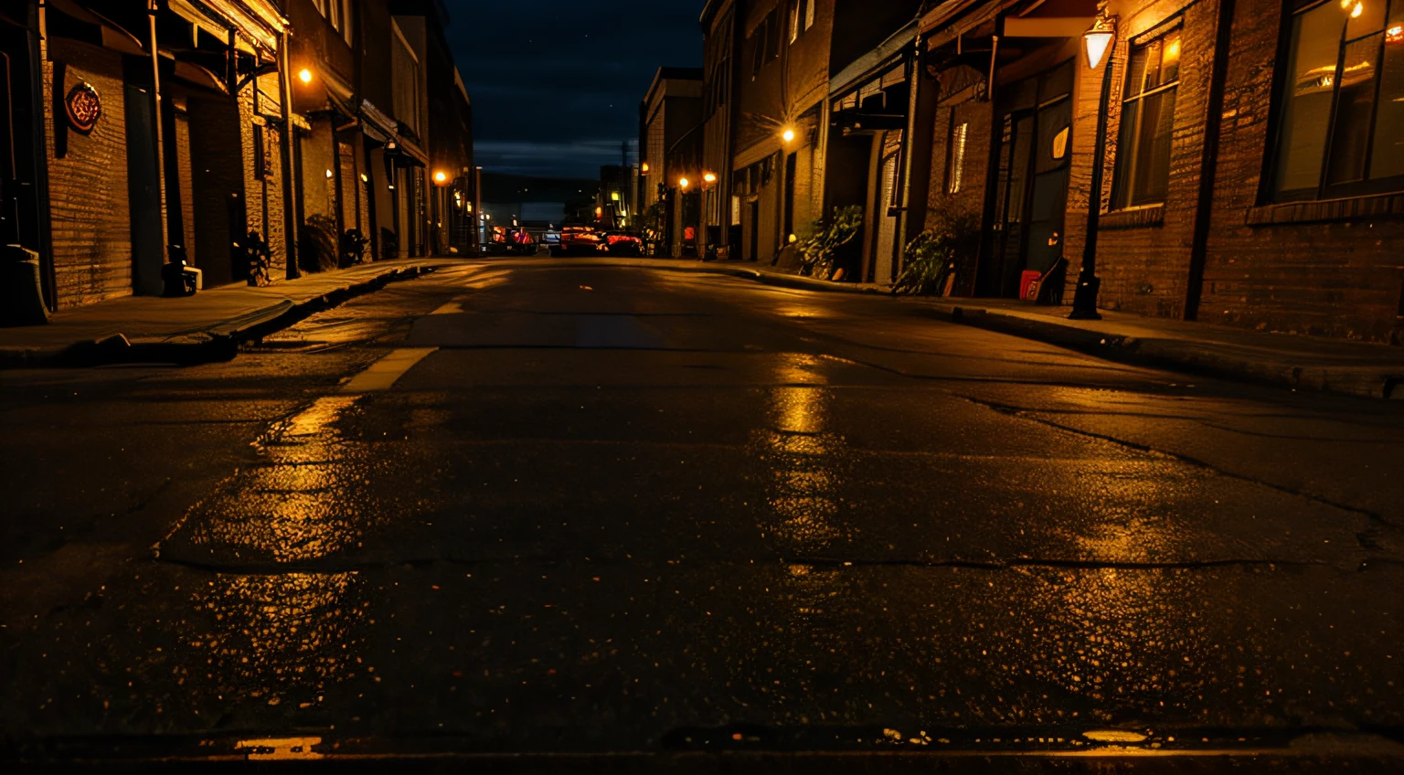 Warehouse District, Night, Decadent