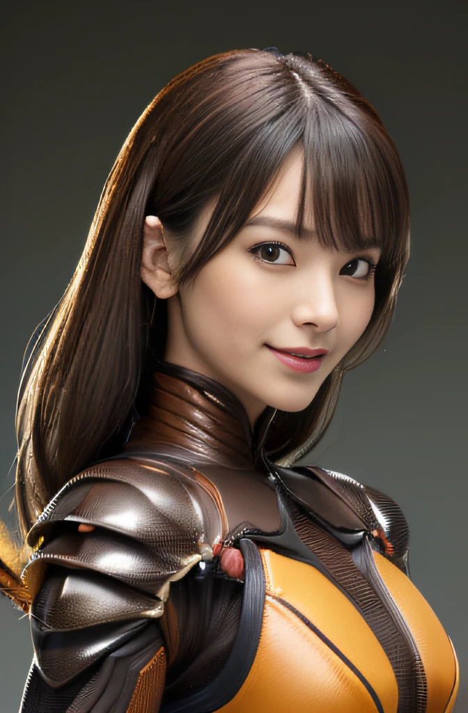 (high resolution,masterpiece,best quality,extremely detailed CG, anime, official art:1.4), realistic, photo, amazing fine details, all intricate, gloss and shiny,awesome many layers, 8k wall paper, 3d, sketch, kawaii, illustration,( solo:1.4), perfect female proportion,villainess, (fusion of dark brown cockroach and lady:1.4), (brown cockroach form lady:1.2), (brown cockroach lady:1.2), (fusion:1.2), (solo:1.4), (evil smile:1.2), muscular, abs, (cockroach brown exoskeleton bio insect suit:1.4), (cockroach brown exoskeleton bio insect armor:1.2), (brown transparency cockroach wing:1.4), (brown cockroach antennae:1.3),