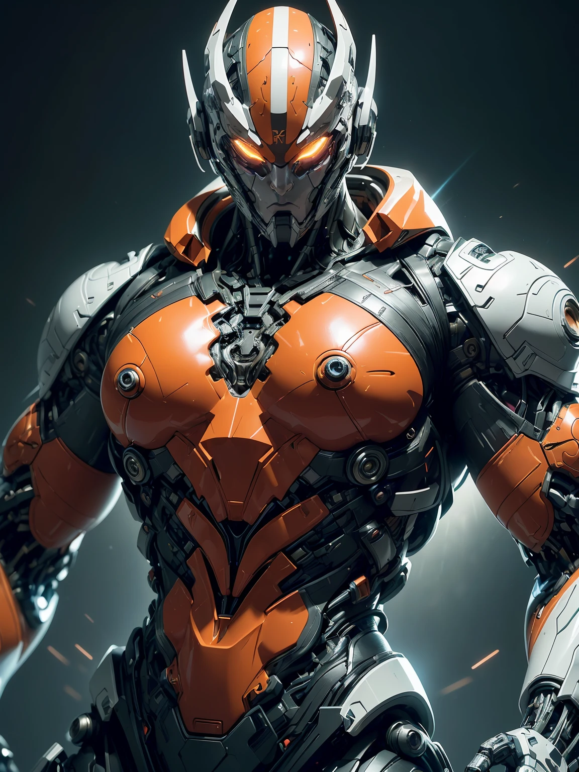 Cinematic, hyper-detailed, and insanely detailed, this artwork captures the essence of a bald hairless muscular female android girl. Beautiful color grading, enhancing the overall cinematic feel. Unreal Engine brings her anatomic cybernetic muscle suit to life, appearing even more mesmerizing. With the use of depth of field (DOF), every detail is focused and accentuated, drawing attention to her eyes and the intricate design of the anatomic cybernetic muscle suit . The image resolution is at its peak, utilizing super-resolution technology to ensure every pixel is perfect. Cinematic lighting enhances her aura, while anti-aliasing techniques like FXAA and TXAA keep the edges smooth and clean. Adding realism to the anatomic cybernetic muscle suit, RTX technology enables ray tracing. Additionally, SSAO (Screen Space Ambient Occlusion) gives depth and realism to the scene, the girl's anatomic cybernetic muscle suit become even more convincing. In the post-processing and post-production stages, tone mapping enhances the colors, creating a captivating visual experience. The integration of CGI (Computer-Generated Imagery) and VFX (Visual Effect brings out the anatomic cybernetic muscle suit's intricate features in a seamless manner. SFX (Sound Effects) complement the visual artistry, immersing the viewer further into this fantastic world. The level of detail is awe-inspiring, with intricate elements meticulously crafted, the artwork hyper maximalist and hyper-realistic. Volumetric effects add depth and dimension, and the photorealism is unparalleled. The image is rendered in 8K resolution, ensuring super-detailed visuals. The volumetric lightning adds a touch of magic, highlighting her beauty and the aura of her anatomic cybernetic muscle suit in an otherworldly way. High Dynamic Range (HDR) technology makes the colors pop, adding richness to the overall composition. Ultimately, this artwork presents an unreal portrayal of a super muscled cybernetic female android