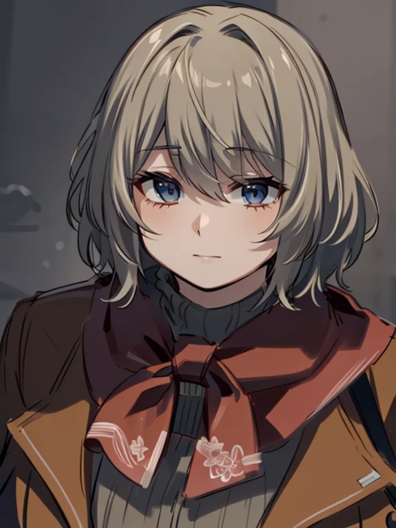 ((ultra detailed, masterpiece, best quality)) RE4 Ashley, obese 1girl, solo, blonde hair, portrait