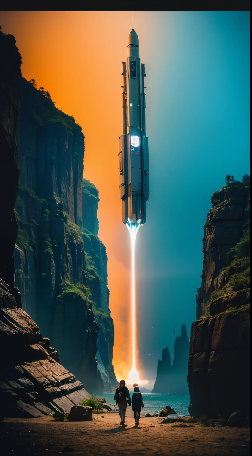 Midcentury sci-fi fusion