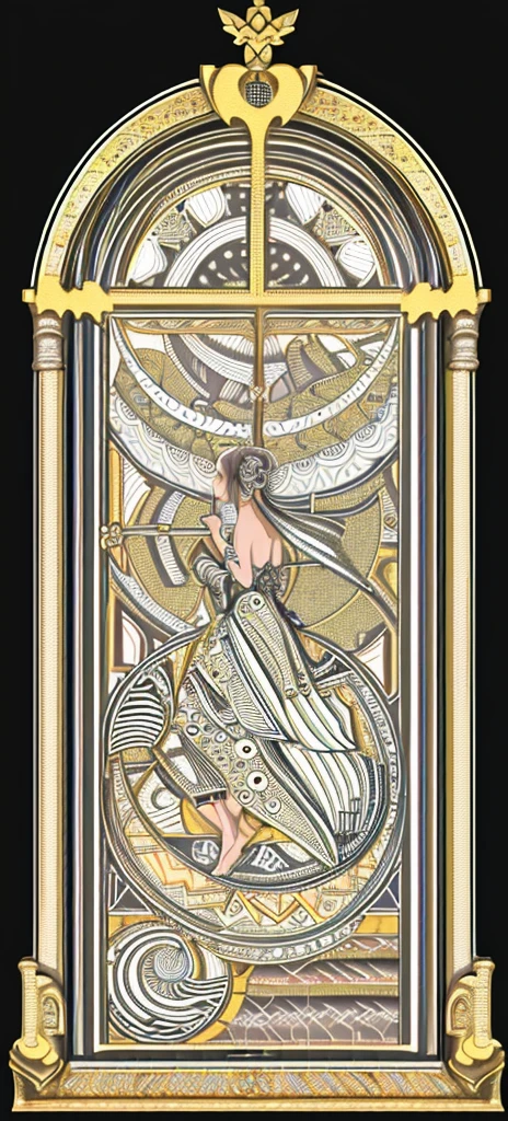 (masterpiece, high quality, highres,Highest picture quality), (Master's work),
(zentangle:1.2),1girl,classical,noble,princess,negative space,Tyndall Effect,light background, [(white background:1.3)::5],
bare shoulders, barefoot, bare back, shiny skin, shiny hair,