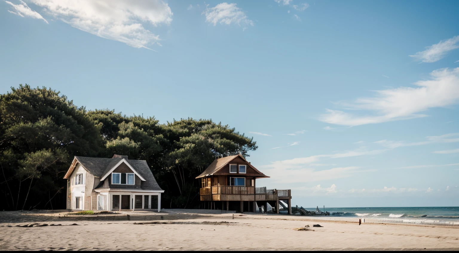 House on beach