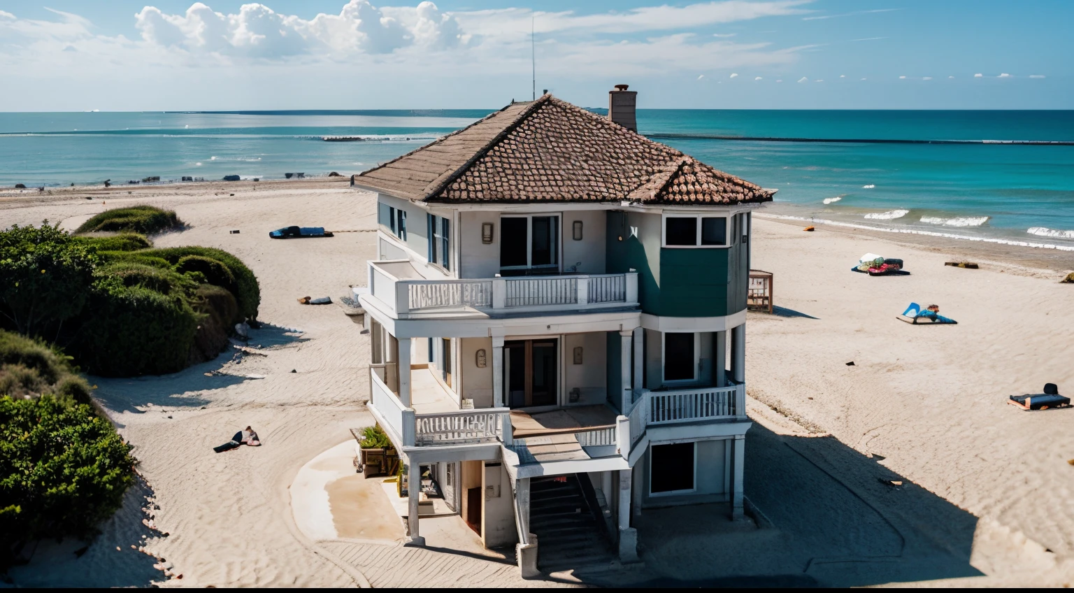 House on beach