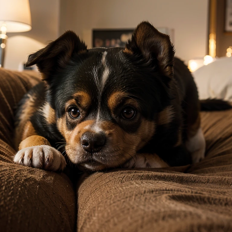 Ha una cachorra pretinha no ceu