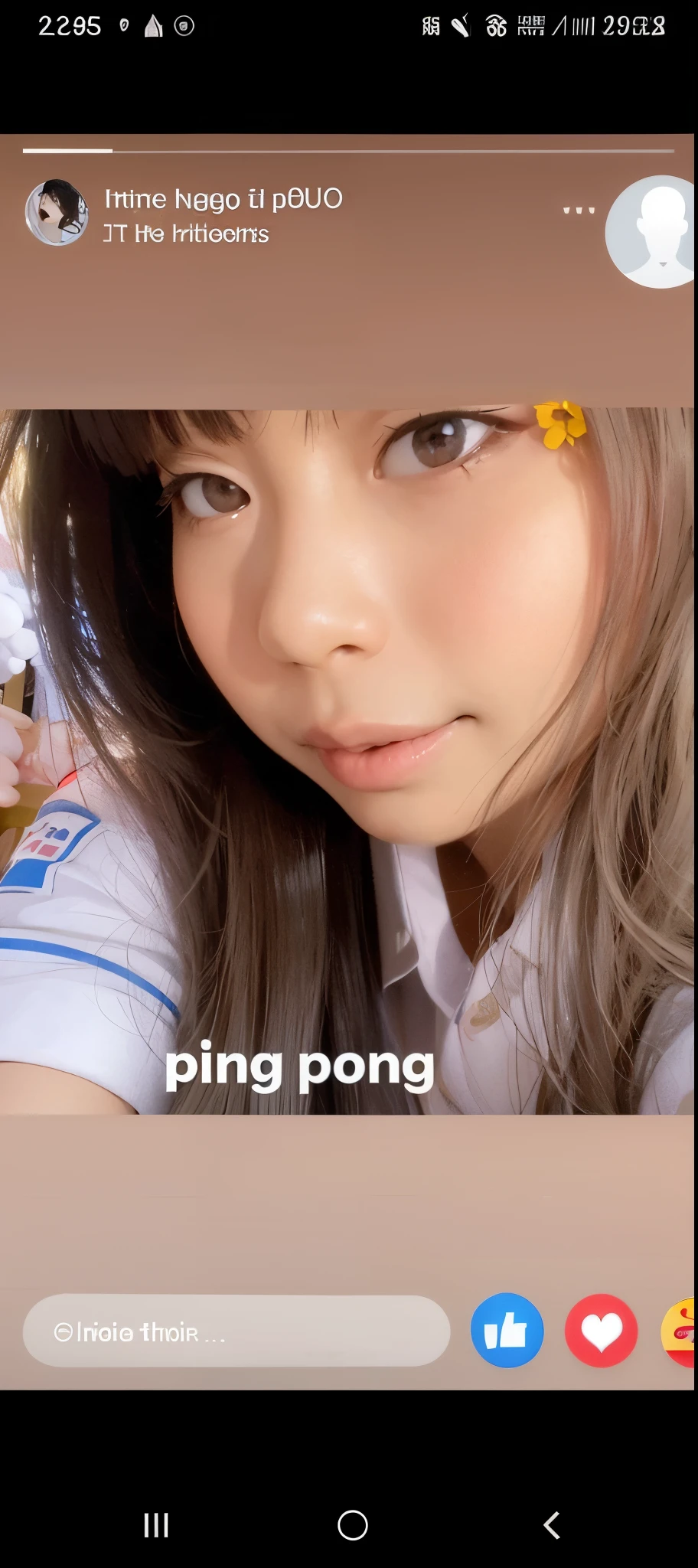 there is a woman that is looking at the camera with a smile, by Tan Ting-pho, phong shaded, inspired by Luo Ping, inspired by Tan Ting-pho, pouting, with bangs, 🤤 girl portrait, portait photo profile picture, loong, with long hair,  my linh, profile pic