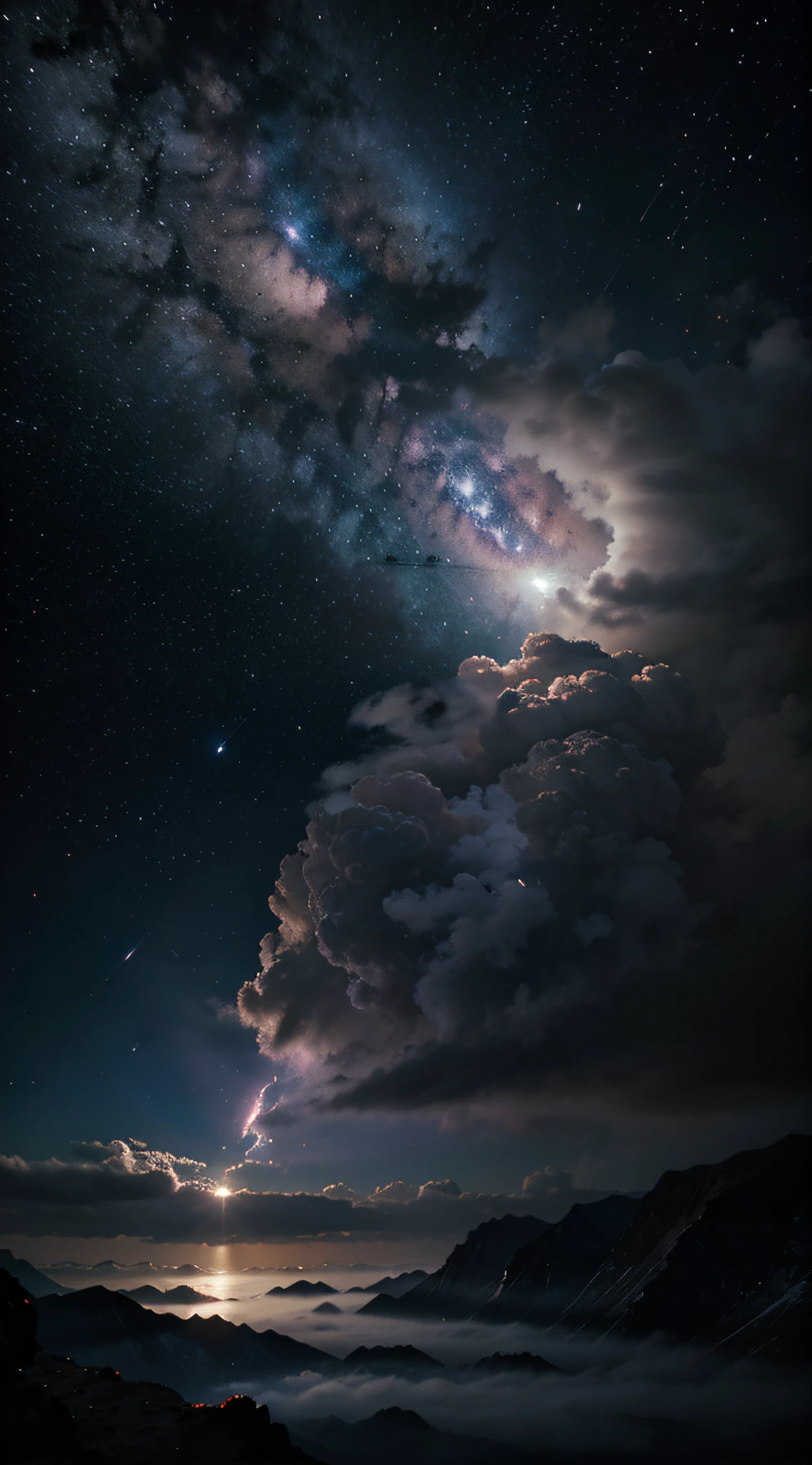 nebula cloud. ultra realistic, details