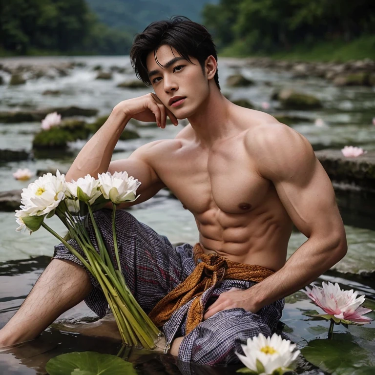 Boy Arafade in hip white boxer shorts, full-body-shot, Quiv haircut, look at camera, face detail, manly, charming, masculine, , Pool Background, sexy pose, Manaiz , perfect anatomy, Symmetrical body, 19-year-old Asian boy, Shirtless :: high-detail, asian, sexualized, Interesting Little Body Six Pack, Realistic, Human skin, Short hairstyles, Handsome chin, Shirtless, handsome, attractive, Sexy Boys, pubic hair, masculine, Sexual appeal, Human skin, (eye contact), No gay, handsome, attractive, Short hips, bulge, big and hard.