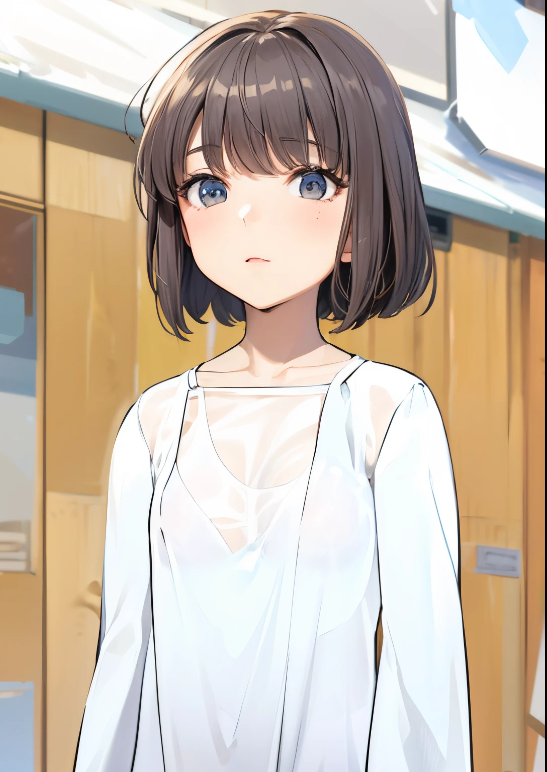 Best quality, masterpiece, highres, solo, Good anatom, Ferferct body, ferfect anatomy, sexy dress, bikini, summer, ferfect face, beautiful girl with bikini dress,Big breast,