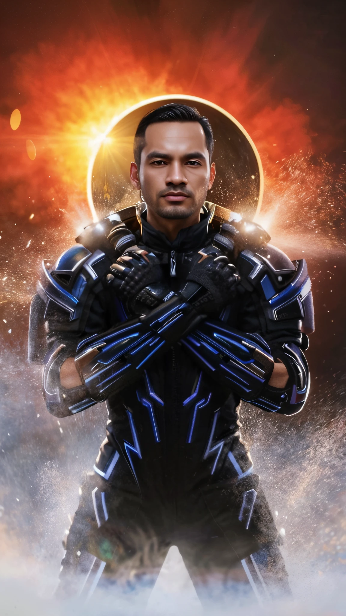(photorealistic:1.4), best quality, masterpiece, ultra high res, (detailed face:1.2), (detailed eyes:1.2), (detailed hair:1.2), (detailed clothes:1.2), 4k, (detailed color:1.2), A man , Anies Baswedan