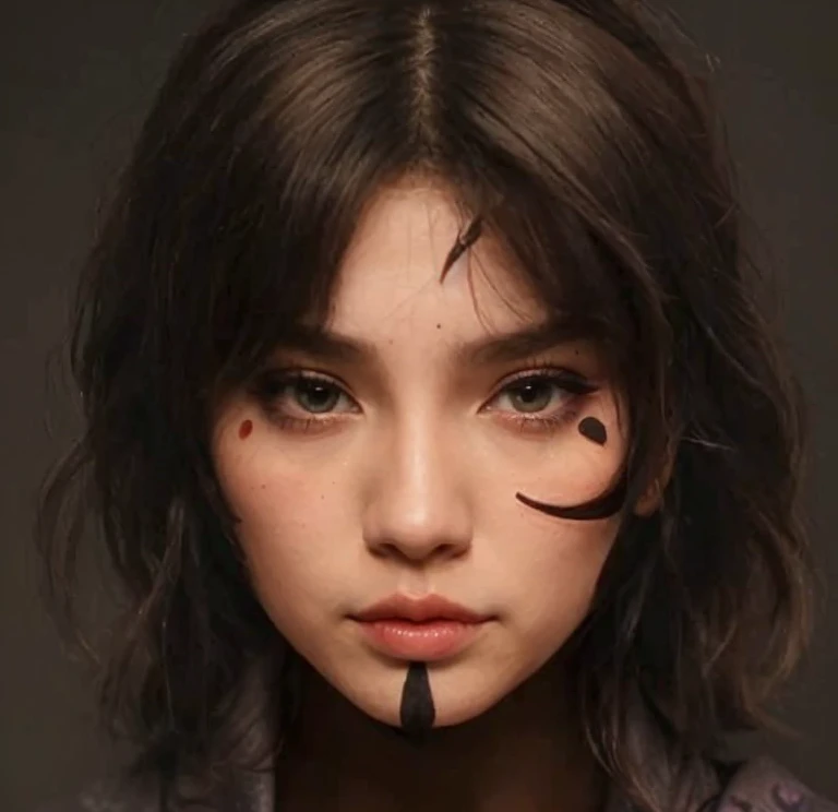 exactly with this face girl in hot kimono