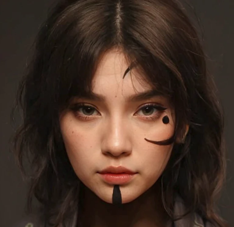 exactly with this face girl in hot kimono
