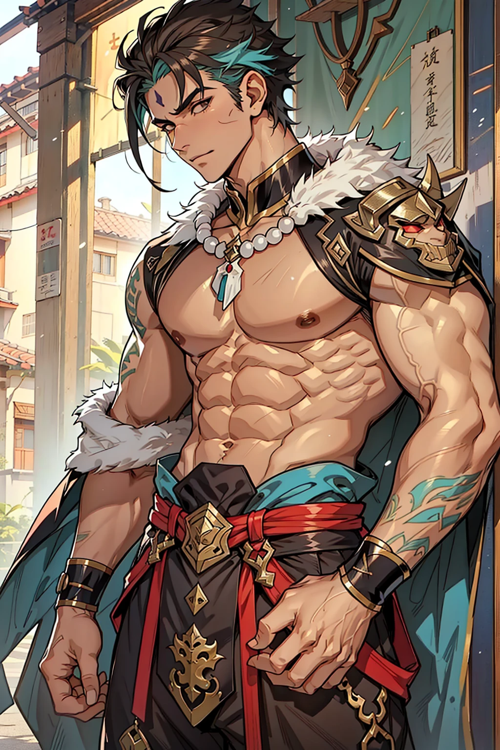 房内的背景Highest image quality,Pessoas do sexo masculino,Child,1 ,jovem e bonito,Shoun,cabelos brancos,Cabelo liso curto,Pele escura,Anime peito grande,anime wallpaper,sozinho,Foco Masculino,cuecas,Dilation of the pectoral muscles,capa vermelhirilha saliente,Fundo Urbano,Espalhe as pernas,sexy,(master part, best quality),meias brancas longaotas Red Martim