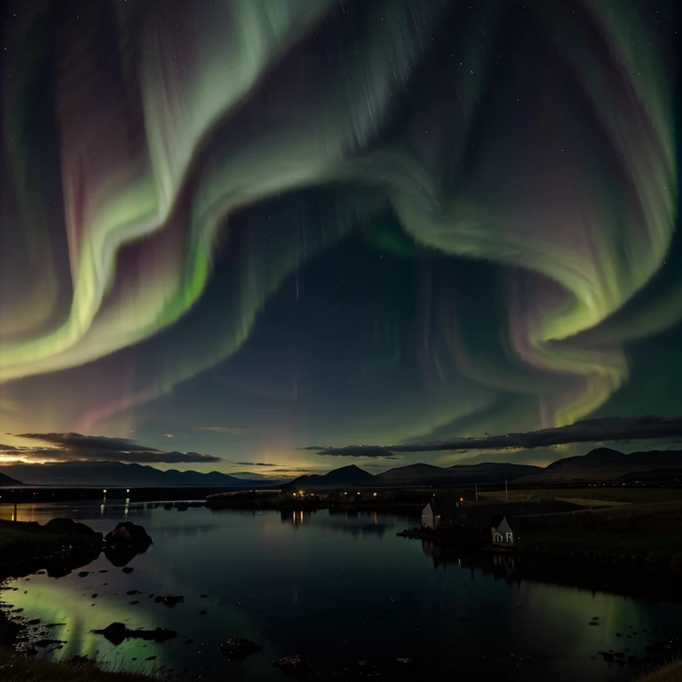 Schottland Aurora borealis