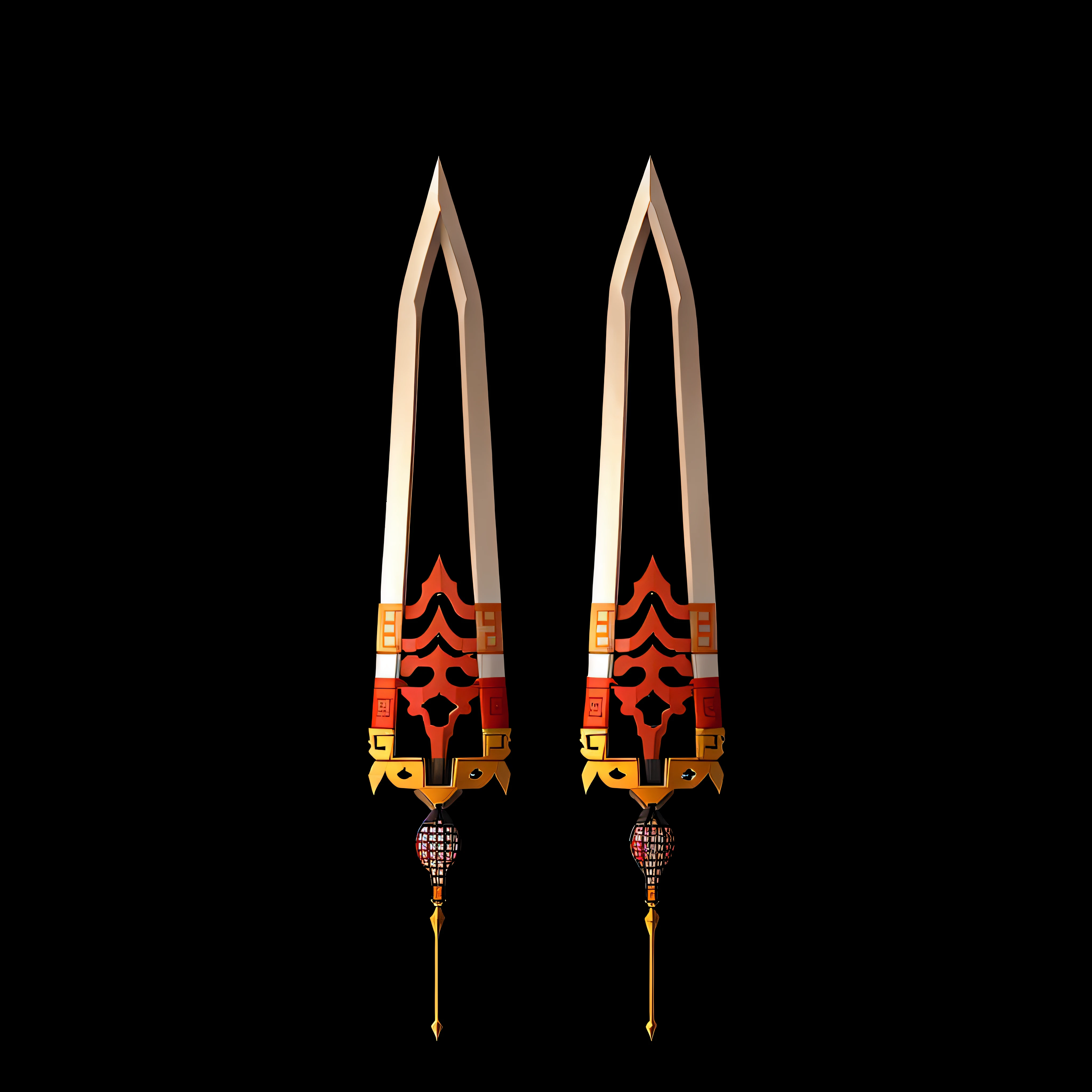 just one Chinese style gaming sword, Without a person