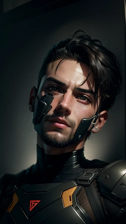 (((obra-prima))), (((melhor qualidade))), ((ultra-detalhado)), (Highly detailed CG illustration), ((um extremamente delicado e bonito)),(de lado), cinematiclight, ((1 mechanical boy)), solo, corpo inteiro, (machine-made joints: 1.2), ((machanical limbs)), (Blood Vessels Attached to Tubes), (mechanical vertebra attaching to back), ((mechanical cervical connection to the neck )),(sentado),no expression,(wires and cables attached to the neck: 1.2),(wires and cables on the head:1.2)(foco no personagem),scientific fiction,extremamente detalhado,colorido,mais detalhado