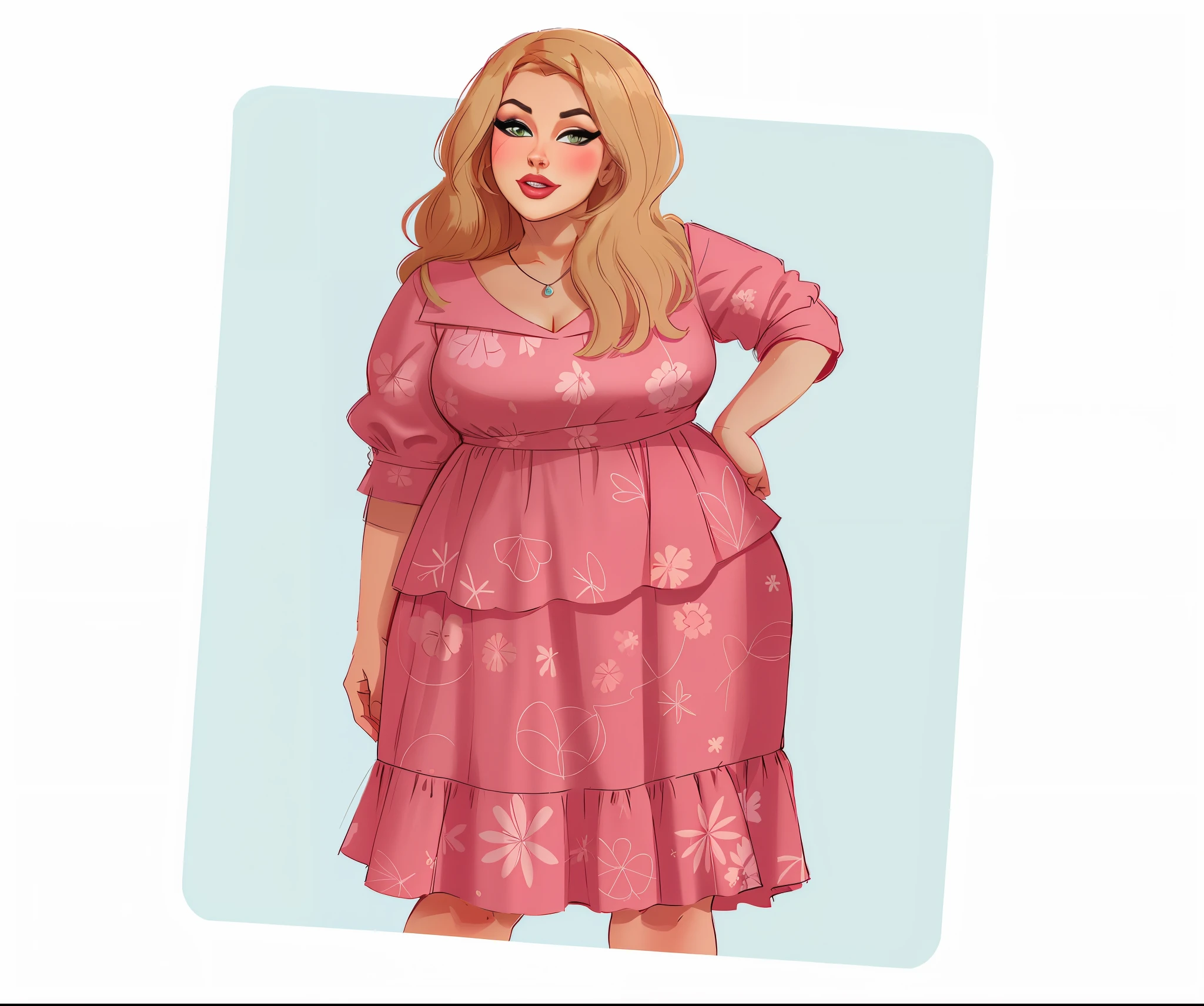 handsome woman