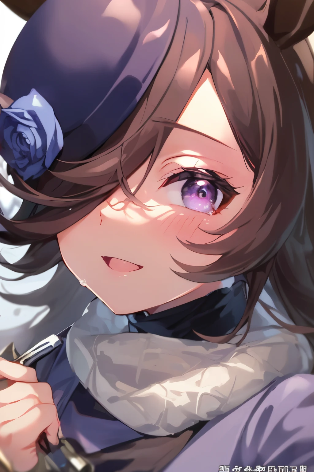 (masutepiece.top-quality).(Dynamic Angle). (Very spectacular detail CG painting),(image perfect)、Solo Girl、comic strip.Illustration.1 girl in.Detailed face、face perfect.delicated face、girl with&#39;Delicate long winter coat))、Textured skin、Black hair.long、(Horse-eared girl)Horse-eared girl、((beautiful lilac eyes)).Delicate and beautiful eyes、Eyes written in detail、Reflected eyes、Watery eyes、Lilac eyes、smil.(Wearing cute winter clothes:1.3).(muffler:0.8)、Autumn sky、8k wallpaper、cowboy  shot、Reflected Light、highestdetailed、Convoluted、Delicate background、Textured skin、Detailed skin、(ultra res)、(Solo Girl)