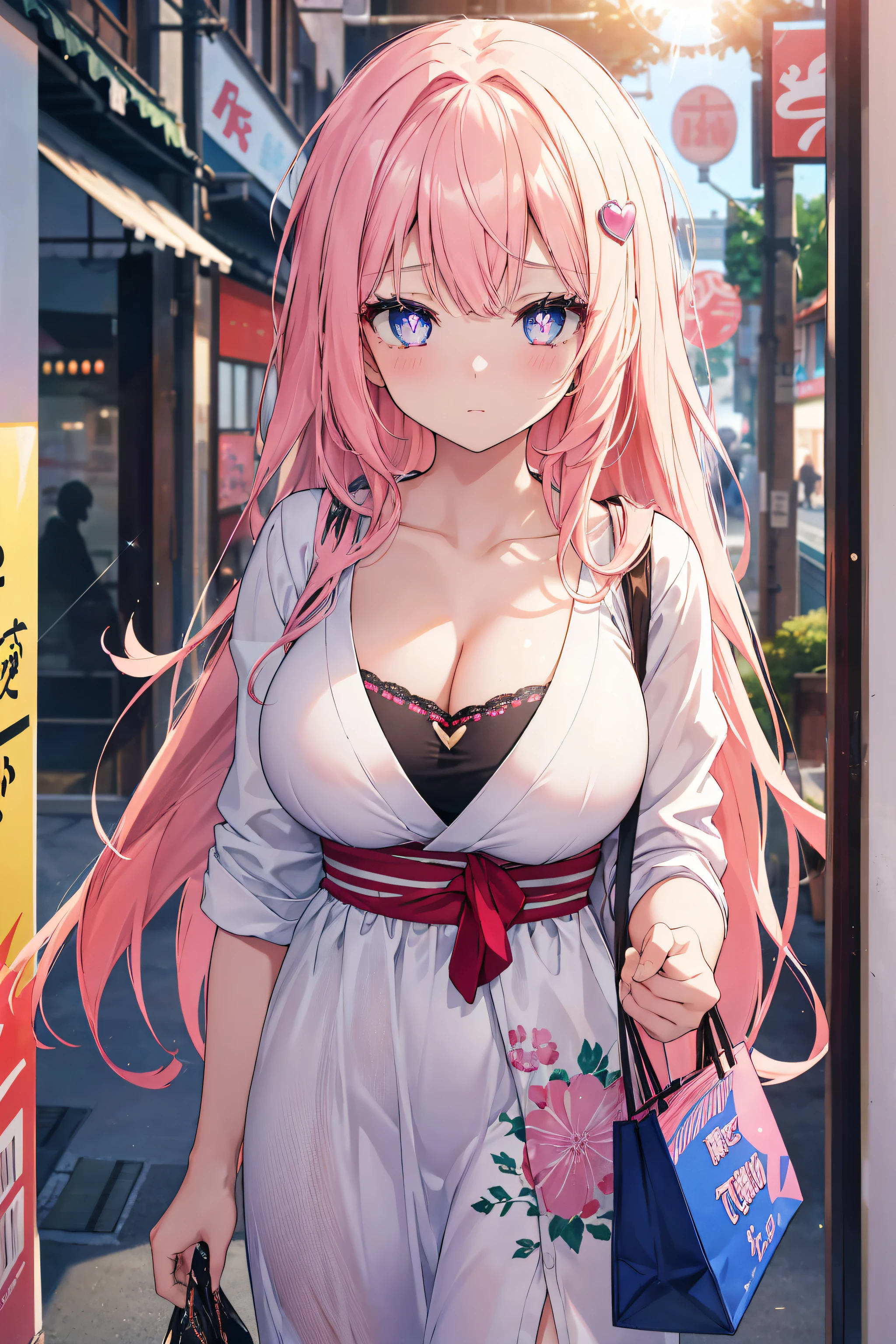 (2filles, cheveux longs, Couleur, Yeux détaillés, Pupilles étincelantes, coeur chez les élèves), grosse poitrine, clivage, fille adolescente, vêtements élégants et décontractés, dans la rue du Japon, magasin de vêtements achetant des vêtements avec une 2ème fille), journée entière, Abus d’éruption de lentille, aberration chromatique, détail élevé, Anime, romantisme, sur l’art, profondeur de champ, Flou de mouvement, Lumière rougeoyante, grain du film, UHD, rétine, précis, Chef-dœudansre, anatomiquement correct, peau texturée, Super détail, high détails, de la haute qualité, Primé, meilleur qualité, Haute résolution, 16k