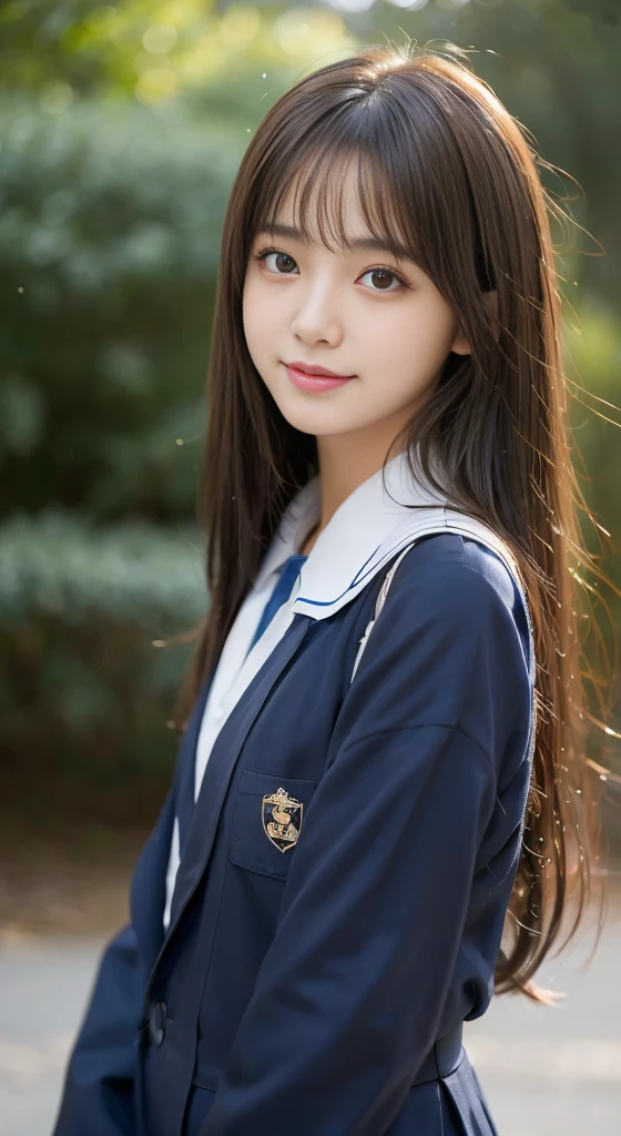 (((high detal,high-detail、​masterpiece,Attention to detail))),Arab-asian woman in uniform, Realistic Young Gravure Idol, a hyperrealistic schoolgirl, Japan school uniform, japanese girl school uniform, a hyperrealistic schoolgirl,Young Pretty Gravure Idol, wearing japanese school uniform, Young gravure idols, Young Gravure Idol, Beautiful but innocent schoolgirl when you laugh,the whole body is wet,dripped out,with a flushed face,Beautiful girl with beautiful legs,Beautiful woman natural light、the whole body is wet,Sheer clothing,Semi-long,perm,Brown shiny hair,Hair is wet,Dripping water,dripping,,Have a troubled face,
