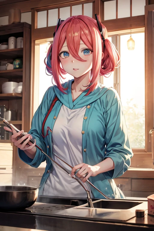 Nakano, Miku, 5-toubun no Hanayome, at home