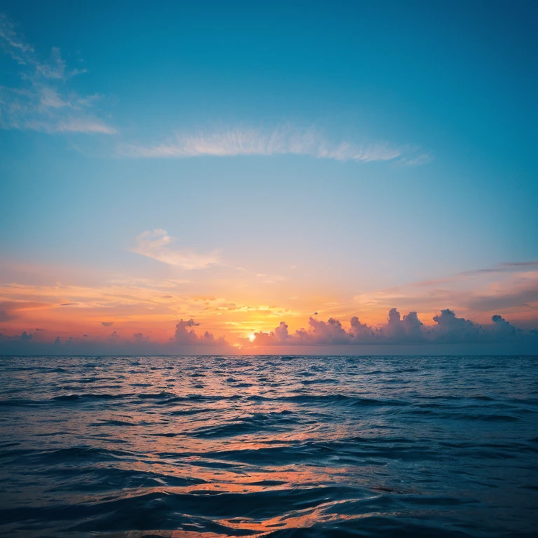 Beautiful sea and sky
