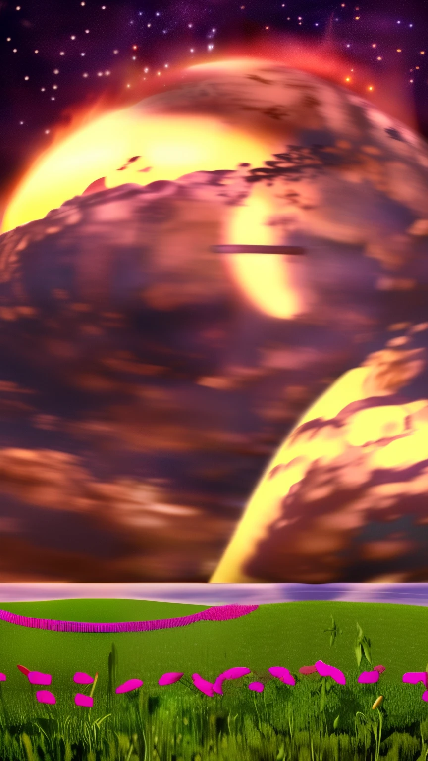 A vampire ship at night lit by the bloodmoon --auto --s2
