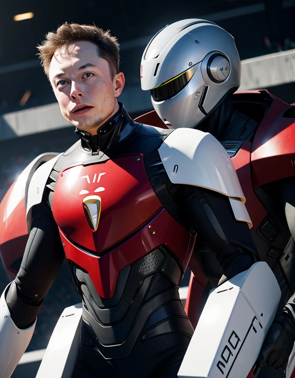 Elon Musk is fighting with other Robots