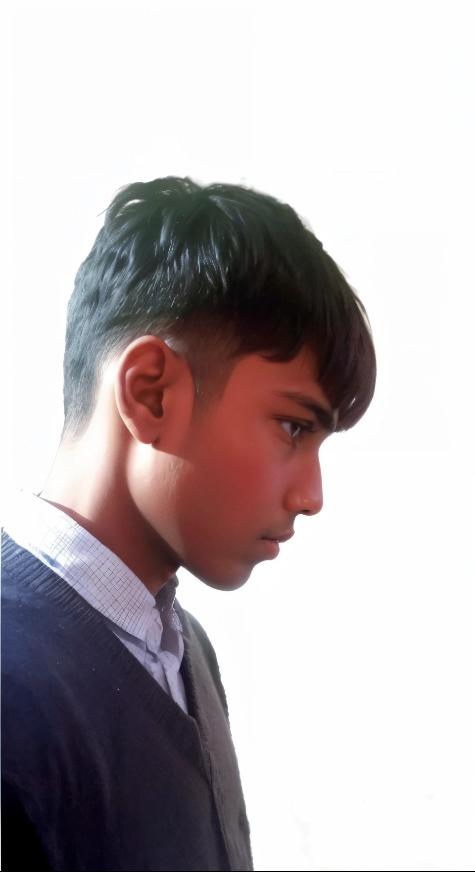 Boy with realestic indian face