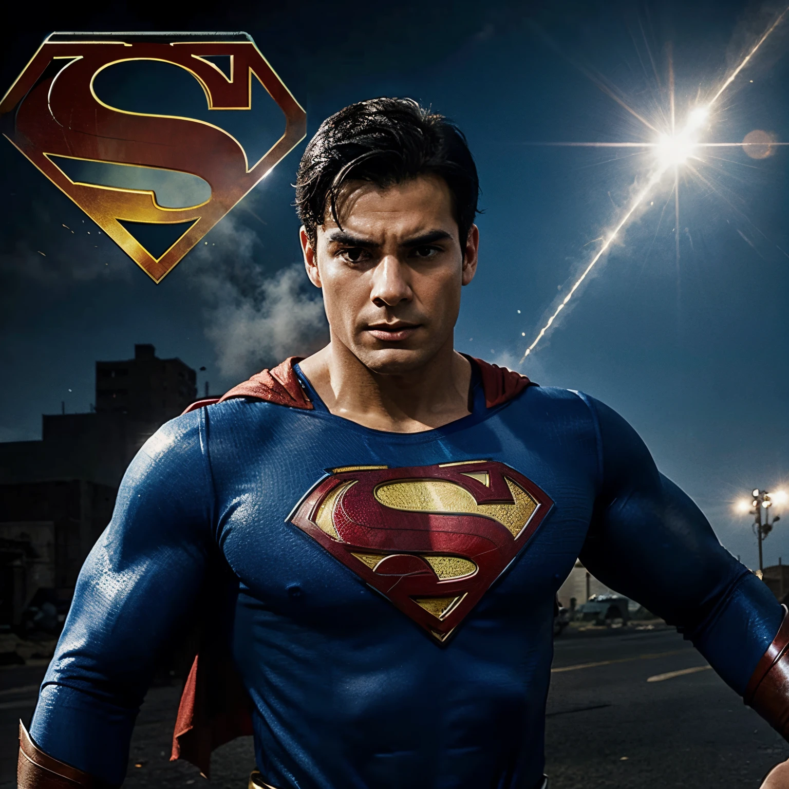 super man in isis