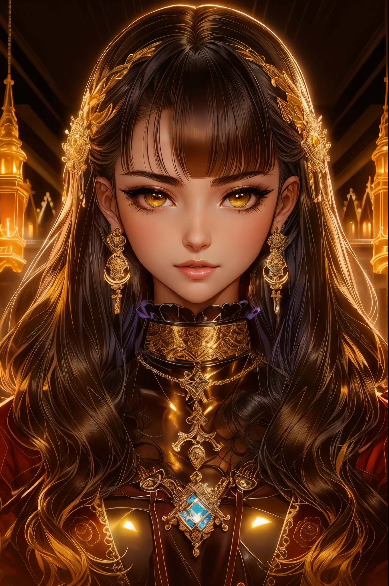 arafed image of a sexy couple posing together in a window, seductive tifa lockhart portrait, tifa, tifa lockhart, tifa lockheart, tifa lockhart portrait, glamorous tifa lockheart, portrait of tifa lockhart, tifa lockhart with black and gold hair, range murata and artgerm, 8k high quality detailed art