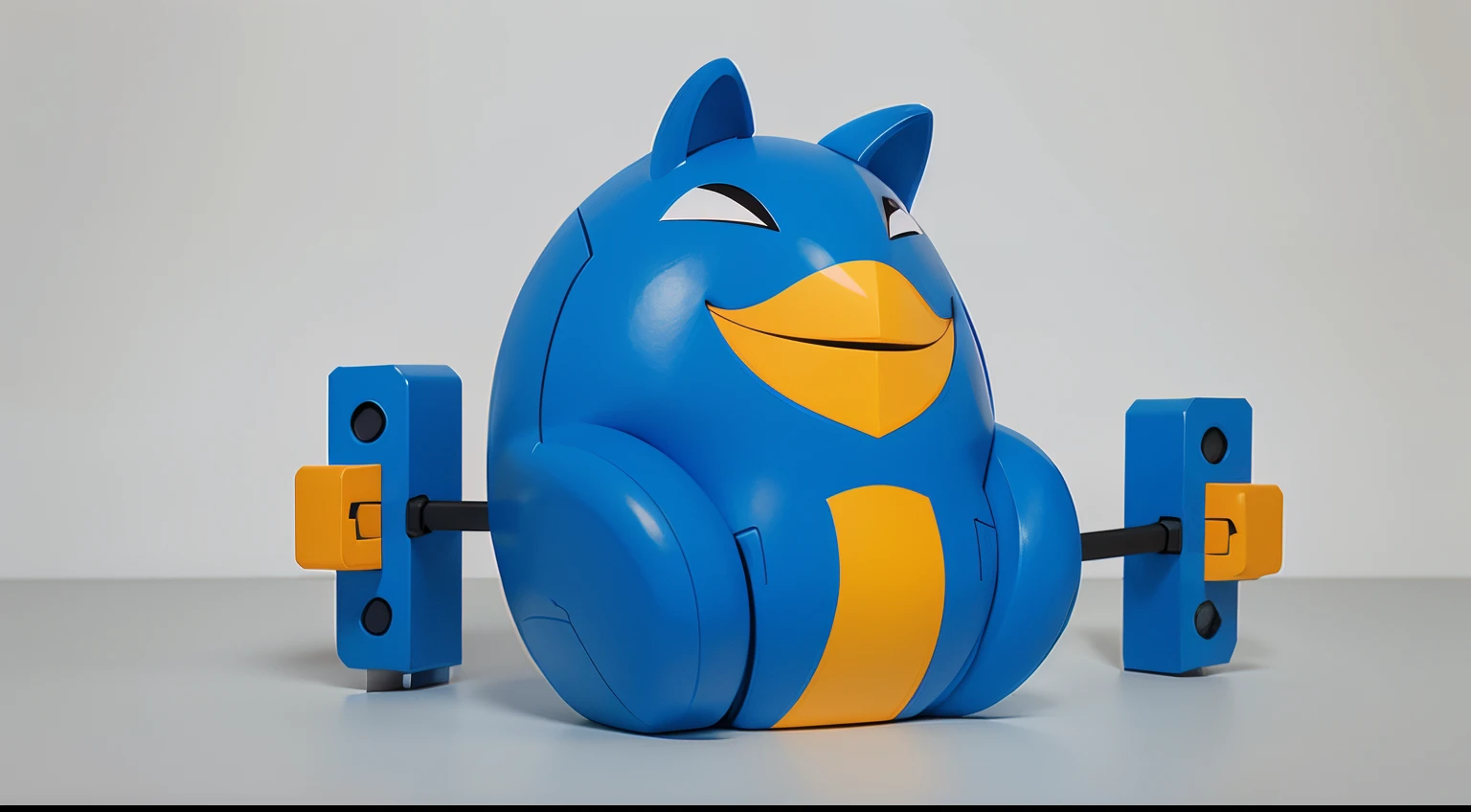 a Mexican cat robot with a human-robot hybrid face, showcasing its adorable cute feet!, (Full body), The artwork is rendered in a medium that emphasizes detailed and vibrant visuals. The cat robot has a baby body, which adds to its cuteness, and a compact frame. It has a big ballsack that stands out, a small cute cock! a small dick, cute dick, and cute penis, highlighting its unique features. The focus is on the cat robot's cute feet up in the air.