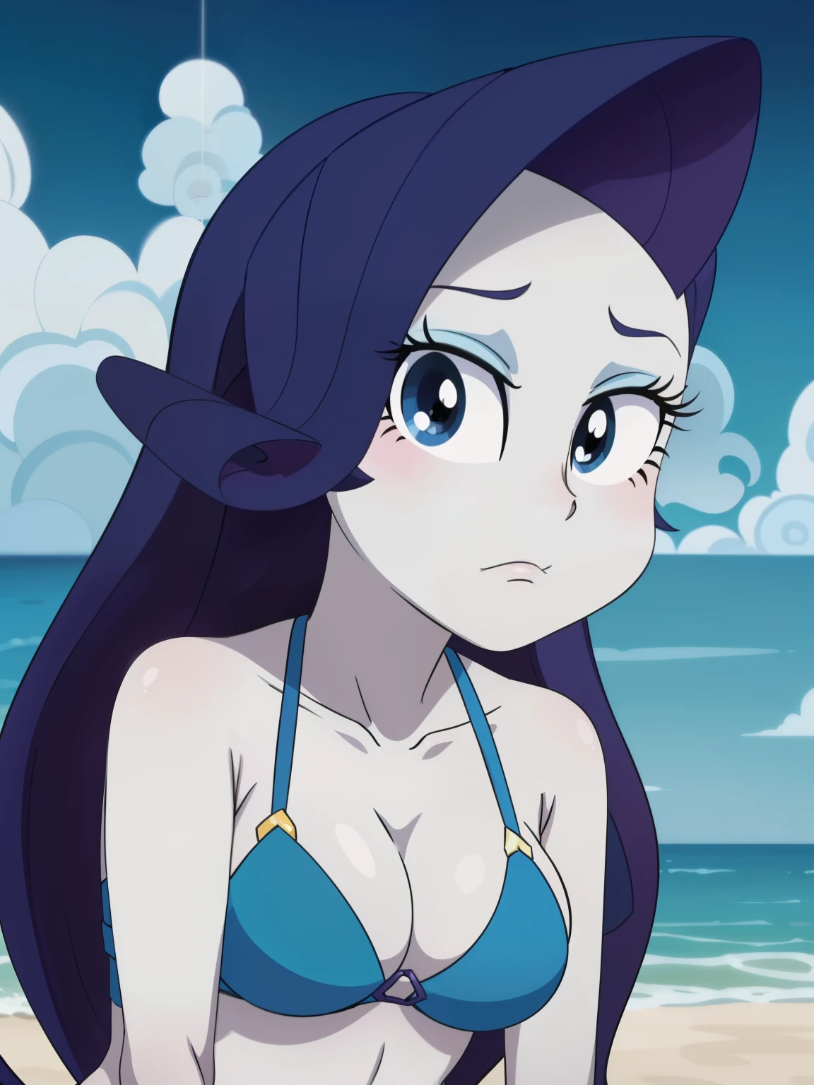 ((masterpiece:1.2)), best quality, rarity, pretty face,, standing, looking_at_viewer, closed_mouth, beach, hdr, solo, 19 years old, ((anime coloring)) tetas desnudas, trasero desnudo, vagina desnuda, penetration, vaginal penetration, anal penetracion, doble penetration, oral penetration, group sex, gangbang, double handjob, blowjob, athletic body, tetas grandes, perfect body, female, felacion inminente, trio, anal penetracion