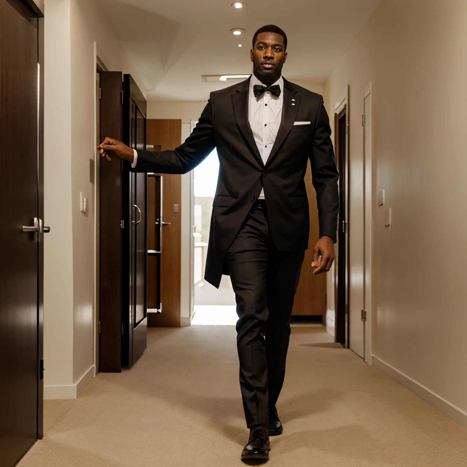 Tall black man