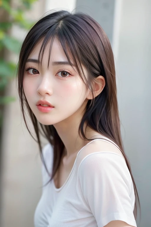 masturbating,nude, naked, (photo realistic:1.4), (hyper realistic:1.4), (realistic:1.3), (smoother lighting:1.05), (increase cinematic lighting quality:0.9), 32K, 1girl,20yo girl, realistic lighting, backlighting, light on face, ray trace, (brightening light:1.2), (Increase quality:1.4), (best quality real texture skin:1.4), finely detailed eyes, finely detailed face, finely quality eyes, (tired and sleepy and satisfied:0.0), face closeup, t-shirts, (Increase body line mood:1.1), (Increase skin texture beauty:1.1), photo of slim girl model, anime girl in real life, attractive anime girl, gorgeous young korean woman, ulzzang, seductive anime girl, korean girl, photo of slim girl, realistic young gravure idol, perfect android girl, ig model | artgerm, beautiful girl model, anime girl
