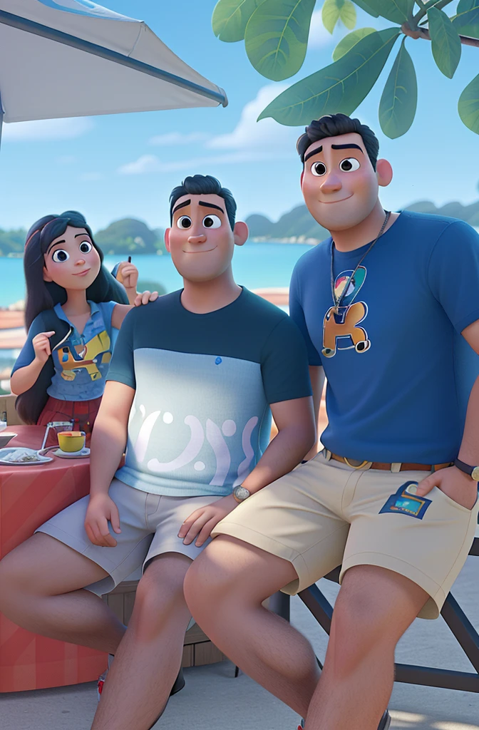 Estilo Pixar, alta qualidade
