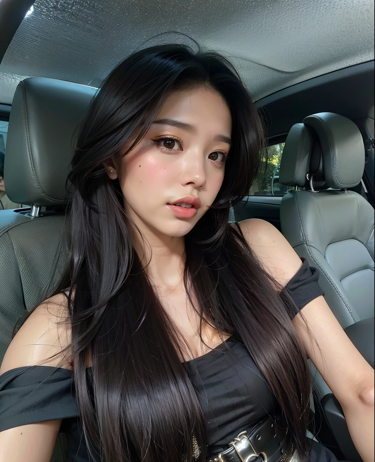 Mujer araffe con cabello largo y negro sentada en un auto, hembra con pelo largo y negro, an asian woman, con cabello largo y negro, con cabello negro lacio, Asian girl with long hair, Cabello largo y negro con flequillo, beautiful asian girl, con cabello largo y oscuro, cabello negro largo y delgado, beautiful Asian woman, con el pelo largo, Mai Anh Tran, asian women