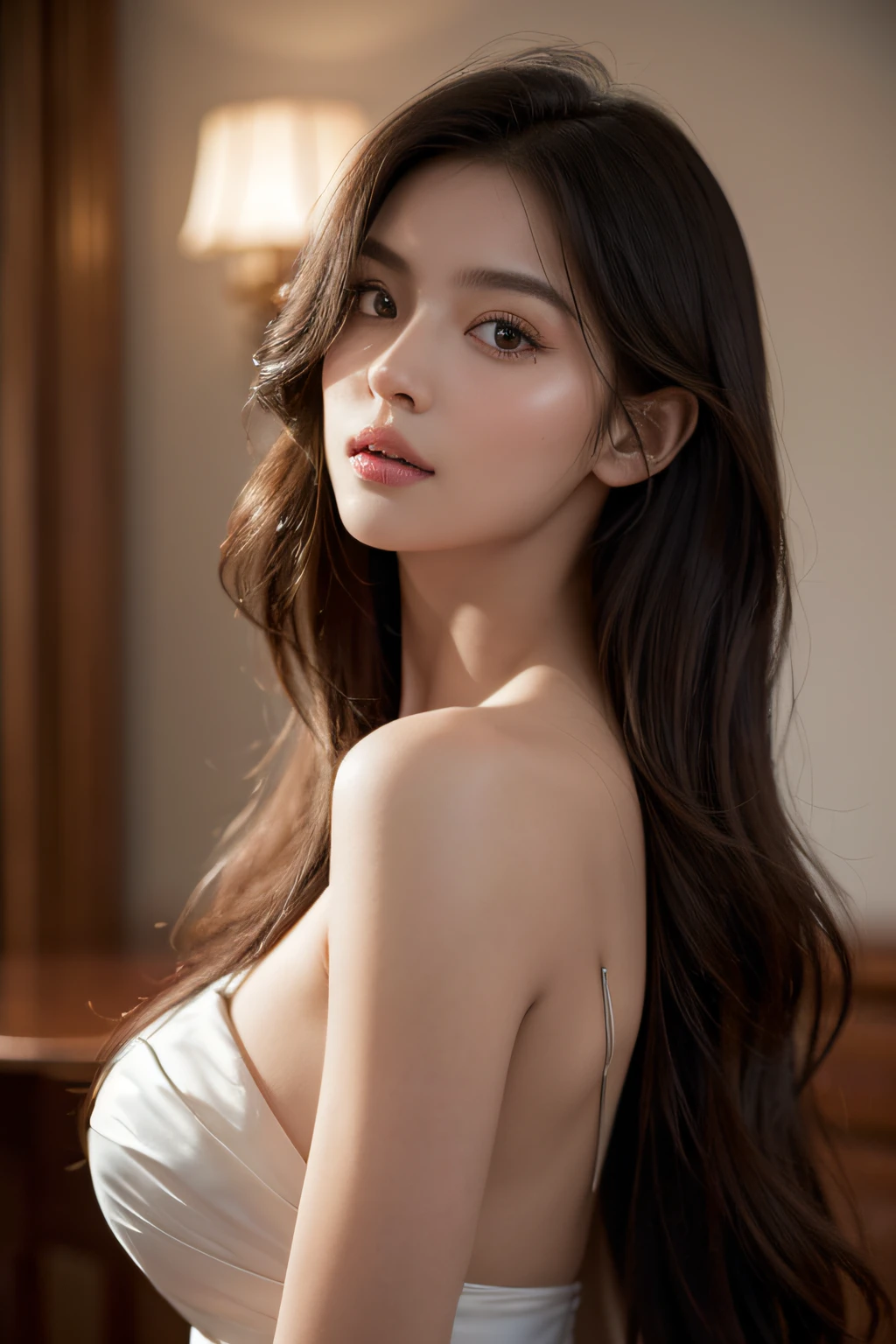(best quality,4k,8k,highres,masterpiece:1.2),ultra-detailed,(realistic,photorealistic,photo-realistic:1.37),brunette girl,long hair,eat lollipop,sexy,beautiful detailed eyes,beautiful detailed lips,extremely detailed eyes and face,long eyelashes,[sensual]pose,[alluring]expression,[seductive]look,[charming]smile,[playful]mood,[attractive]appearance,[fascinating]view,[tempting]gesture,[captivating]beauty,[goddess-like]figure,stylish dress,[elegant]posture,[magnetic]charm,[glamorous]aura,[enticing]gaze,[enchanting]lips,[seductive]hair,[sensuous]movement,[enigmatic]glance,[scintillating]vibe,[bewitching]presence,artistic portrait,[luxurious]lighting,[sultry]atmosphere,[captivating]background,[dream-like]scene,soft focus,[ethereal]aura,romantic mood,[alluring]colors,subtle lighting effects,[cinematic]composition,[mysterious]ambiance,[sensual]tones,[intriguing]shadows,[feminine]details,[atmospheric]environment,artistic [grain],[magical]aesthetic,[elegant]contour,[fascinating]texture,[dynamic]post-processing,[evocative]artistry,visual storytelling,[sophisticated]style,[passionate]expression,luxurious appeal,provocative vibes,alluring allure.