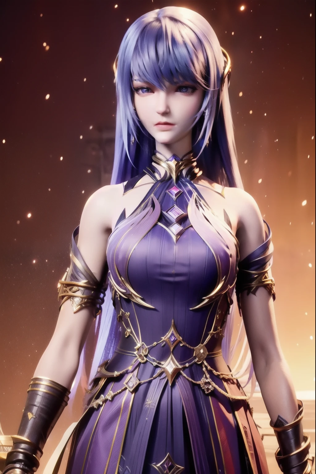 fighting stance,1girl,(ultra detailed skin),curvy,petite,beautiful breasts,large breasts,pale skin,pointy breasts,erect nippleantasy art,Highest image quality,Hyperrealist portrait,(8k),ultra-realistic,best quality, high quality, high definition, high quality texture,high detail,beautiful detailed,fine detailed,extremely detailed cg,detailed texture,a realistic representation of the face,masterpiece,Sense of presence,Dynamic,bold),(thin hair),(soft hair),(straight hair:1.5),Swept long bangs,extra light coppery amber hair,hair over one eye,((clothed:1.5),leather boots,leather gauntlet,(santa dress armor:1.5),(long silk sarong:1.5))),mecha musume,girl