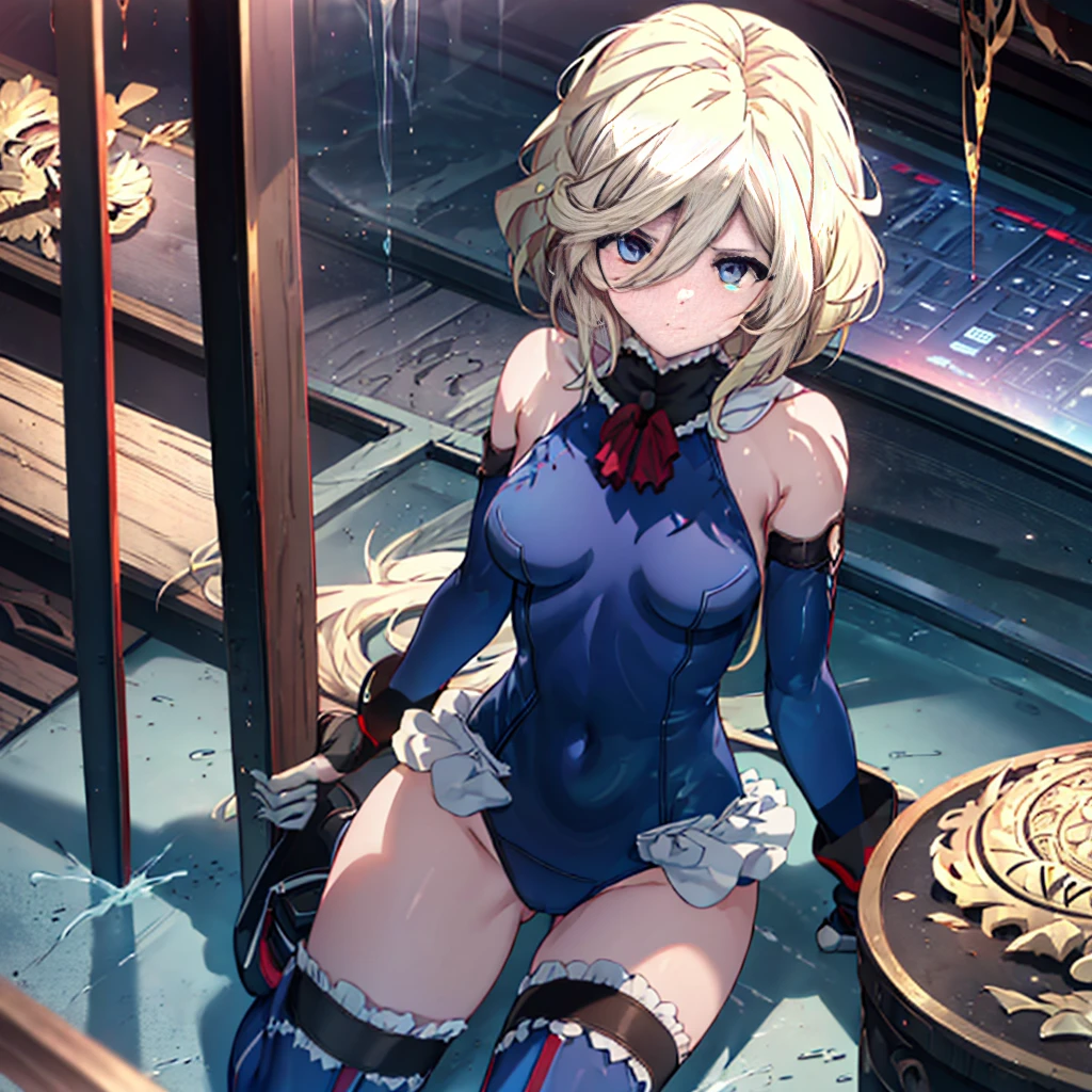 Blue leotard,highleg,Above the city, Preparing for battle, Detailed art photos, beautifull detailed face, Dreamy, blazing, Back lighting, Glamour, Glow, shadowy, oil on canevas, brushstrokes, Soft, Ultra high definition, 8K, unreal enginee 5, Ultra Focus Sharp, ArtGerm, Roisch, nffsw, intricate art masterpiece, Menacing, Matte Paint Movie Poster, Golden ratio, CGsociety trend, Convoluted, epicd, Highly detailed, Vibrant, production cinematic character render, Quality model ultra-high,well-muscled,on the beds,all-fours,shame,