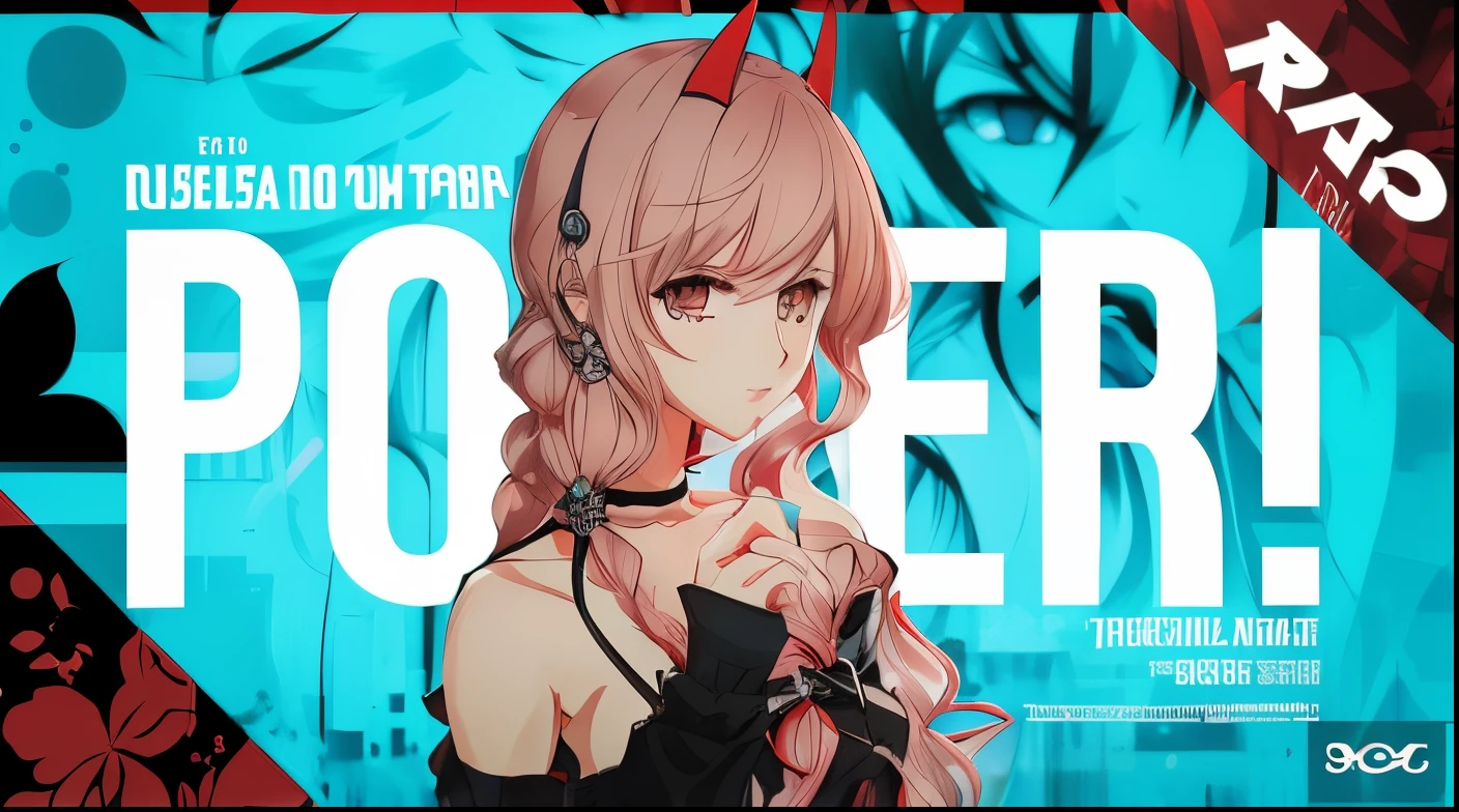Capa de revista de um close up de uma pessoa com um rostoe um cabelo loiro, Popular em Pixiv, Melhor Avaliado em Pixiv, estilo de arte anime, anime demon, capa de arte, Arte digital no Pixiv, album cape, Destaque no Pixiv, Persona 5 Estilo Arte wlop, Gatilho Estilo de Arte de Anime, arte digital estilo anime, artbook oficial