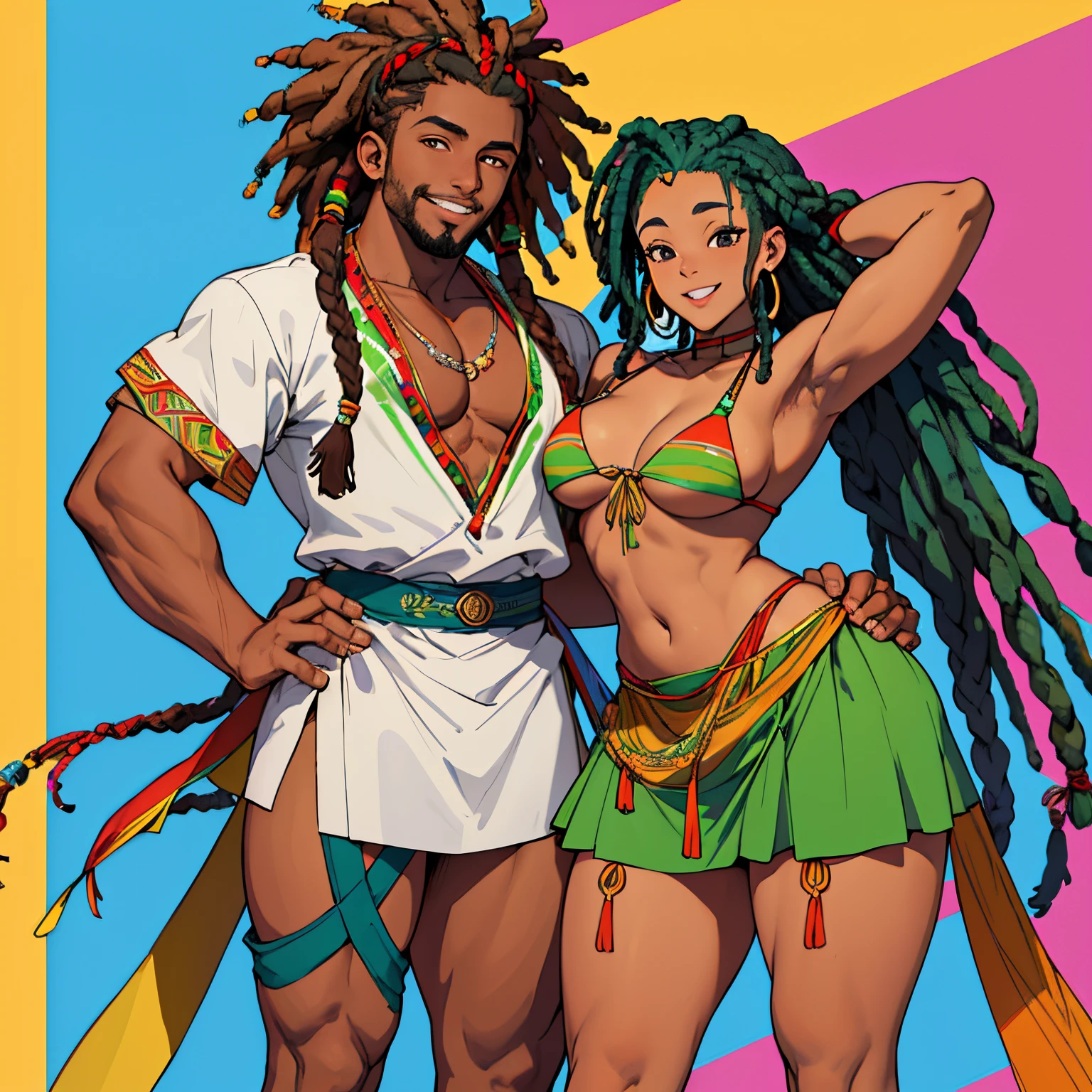 Uma mulher Moreno, uma mulher bissexual, seios cabelo afro caindo para a frente, Rasta type but braided, com belos seios corpo perfeito com , a wide thigh is beautiful a woman, com seios lindos uma coxa larga,