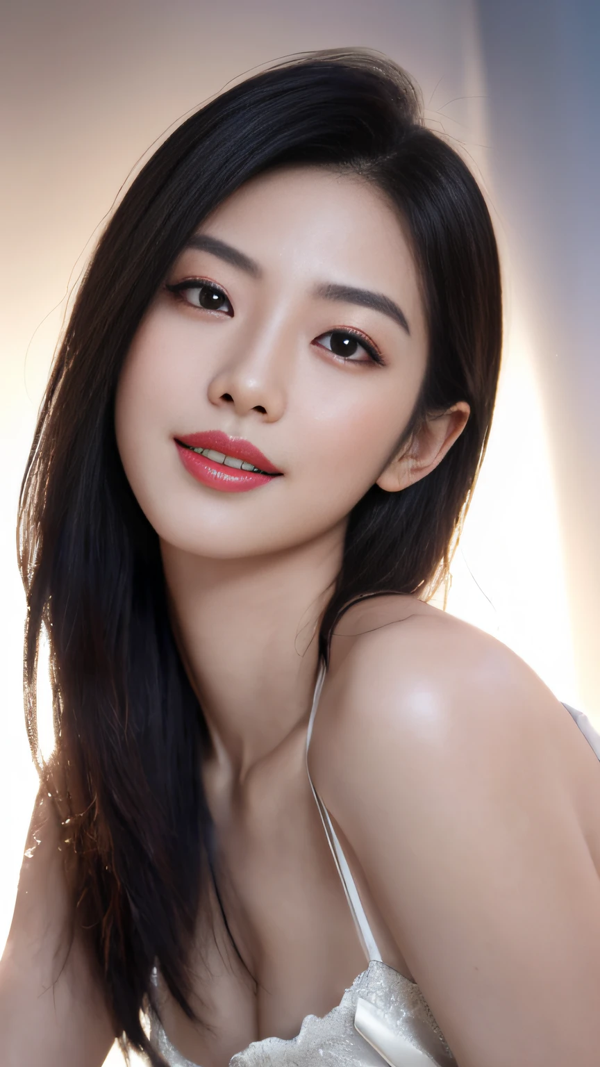 (top-quality,8K,​masterpiece),Sexy Japan models,40 years,Very beautiful face,(A detailed eye,Detailed skin,Detailed lips,lipgloss),Colossal tits,real looking skin,Depicts genitals,Flirting smile in POV,dramatic lights,Depicts the upper body,