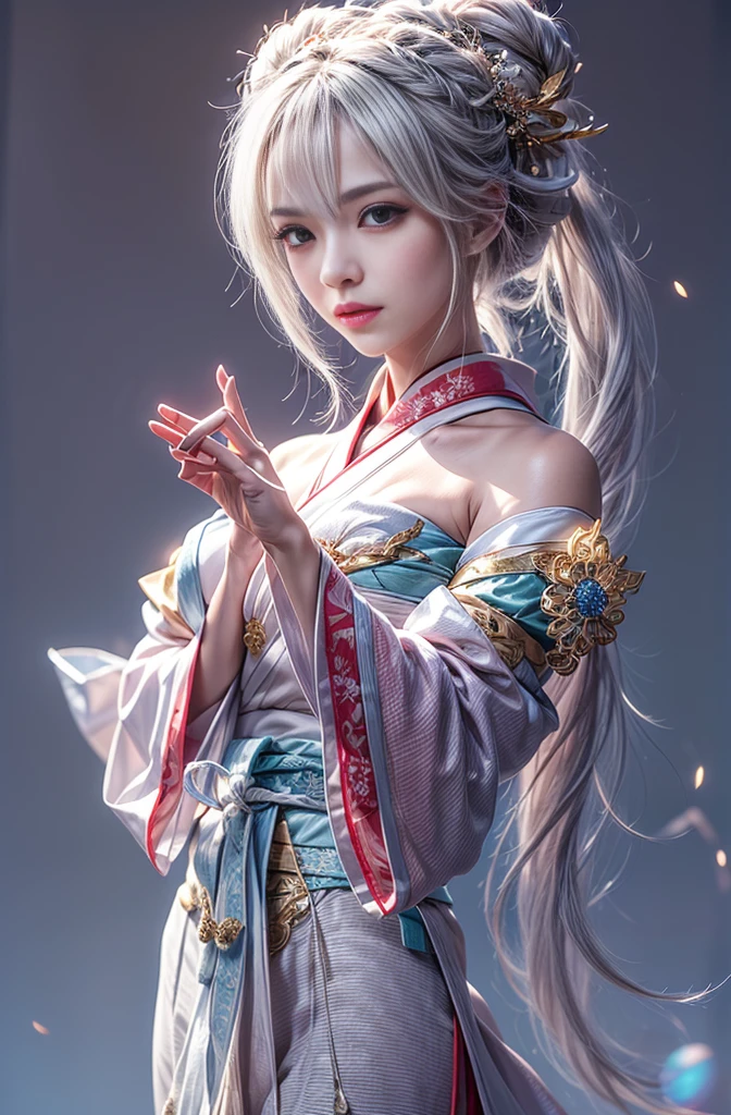 (Photoreal Stick:1.4, masutepiece:1..3, 8K), top-quality, masterpiece, 超A high resolution, Perfect dynamic composition, Professional camera work, Grow Light Effect, Mystical portrait, Cinematic Light, Highly detailed skin and facial texture:1.3, The ultra-detailliert, Detailed hands and fingers, A detailed eye, (riding a dragon:1.2), (myterious:1.3, Fanciful:1.2, Elegance:1.2, tradition:1.2, majestueux:1.2), 1girl in, 25-years old, cute and sexy slim goddess, Fair skin, (Calm:0.9, Totally captivates you:1.0), (japanese miko costume:1.3, off shoulders), (voluptuous breasts:0.9), (Backshots), (A beautiful Blue eyes, Eyes that feel beautiful eros:0.85), Extremely beautiful face:0.4, (A mouthfeel that feels beautiful eros:0.85), ((Too cute beauty:0.9)), Fantastic background, Eliminate unnecessary hands