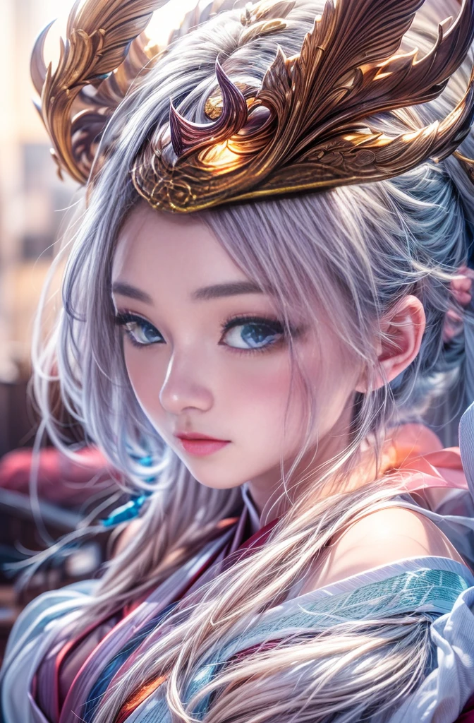 (Photoreal Stick:1.4, masutepiece:1..3, 8K), top-quality, masterpiece, 超A high resolution, Perfect dynamic composition, Professional camera work, Grow Light Effect, Mystical portrait, Cinematic Light, Highly detailed skin and facial texture:1.3, The ultra-detailliert, Detailed hands and fingers, A detailed eye, (riding a dragon:1.2), (myterious:1.3, Fanciful:1.2, Elegance:1.2, tradition:1.2, majestueux:1.2), 1girl in, 25-years old, cute and sexy slim goddess, Fair skin, (浅笑:0.9, Totally captivates you:1.0), (japanese miko costume:1.3, off shoulders), (voluptuous breasts:0.9), (Backshots), (A beautiful Blue eyes, Eyes that feel beautiful eros:0.85), Extremely beautiful face:0.4, (A mouthfeel that feels beautiful eros:0.85), ((Too cute beauty:0.9)), Fantastic background, Eliminate unnecessary hands