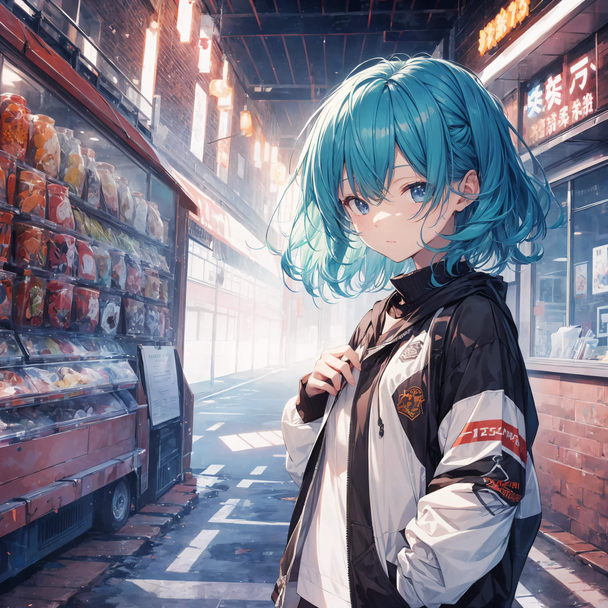 Super high quality by the art god, Ultra-detailed, High resolution, anime moe art style, Best Anime 8K Konachan Wallpapers, Pixiv Contest Winner, Perfect Anatomy, BREAK,(Draw a girl sleepily walking to school. ),BREAK, 1girl in, (Solo,Lori,child,13years:1.3),Full limbs, complete fingers,a junior high school student, Androgynous attraction, (Very short hair), Sleeping hair, hair messy, flat chest, Small butt, groin, Small eyes,Beautiful detailed black eyes, Well-proportioned iris and pupils, disgusted eye, High resolution detailed hair, School uniform, Skirt, On the way to school. BREAK,super detailed skin, Best lighting by famous artists, 8K, Illustration,