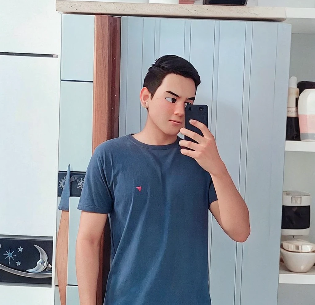 make this boy a pixar character
